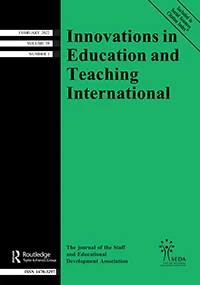 Portada de Innovations in Education and Teaching International